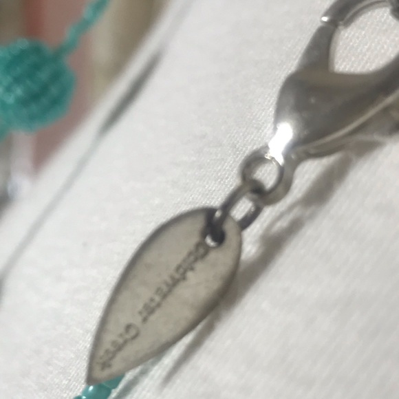 Coldwater Creek Turquoise Color Beaded Necklace - Picture 4 of 4